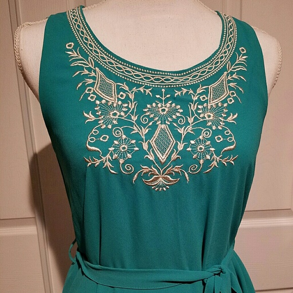 COPY - Turquoise Dress - Picture 4 of 4